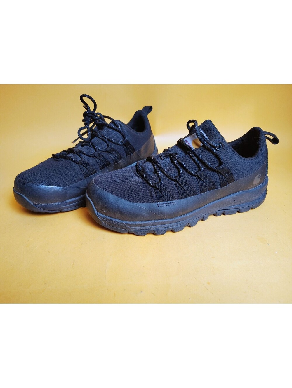 Carhartt Gilmore Nano Toe Work Shoes Black FH2451-M Safety Men's Size 9.5 M Used